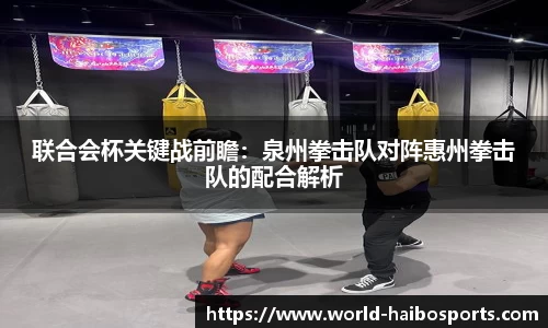 联合会杯关键战前瞻:泉州拳击队对阵惠州拳击队的配合解析